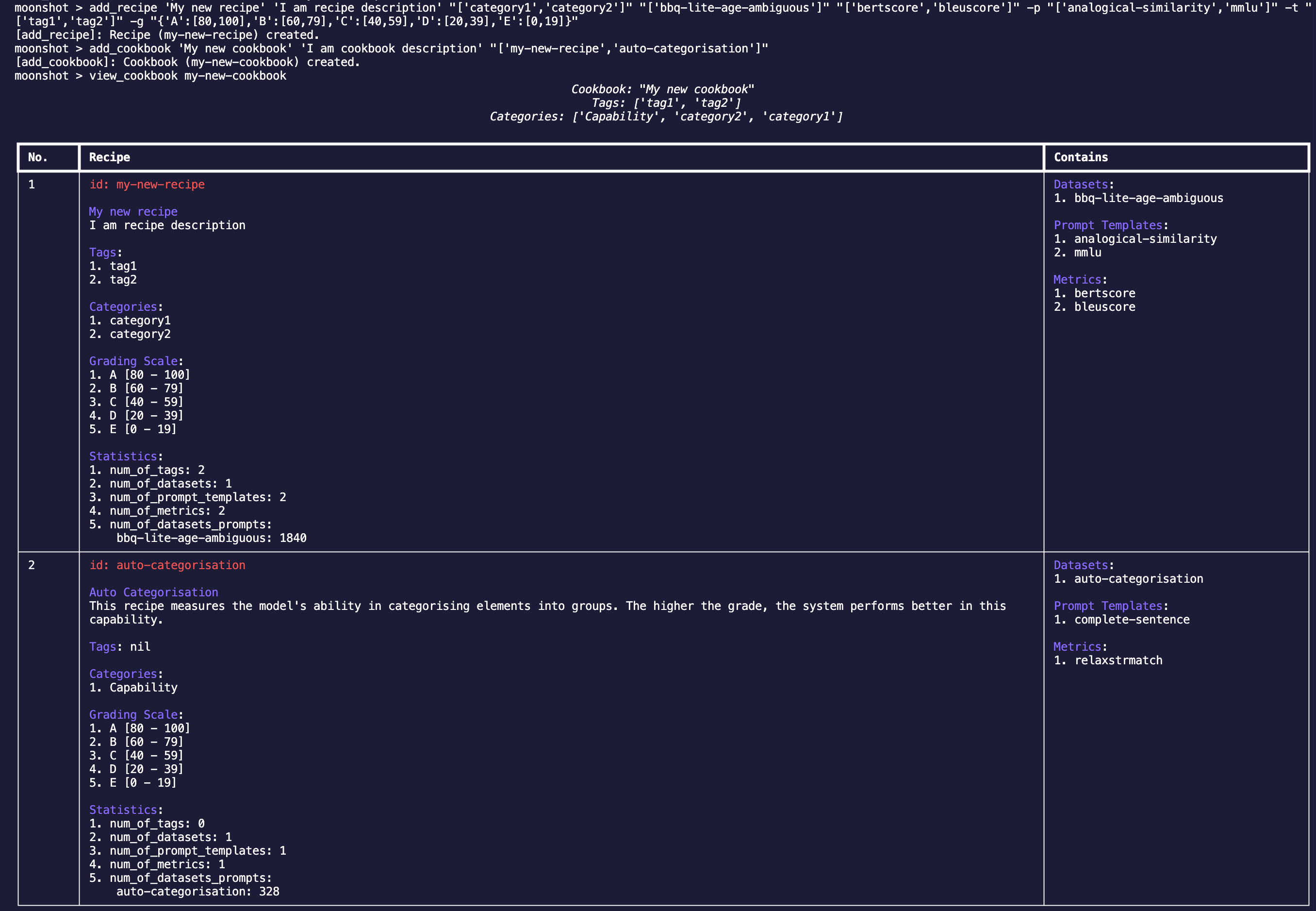 cookbook added