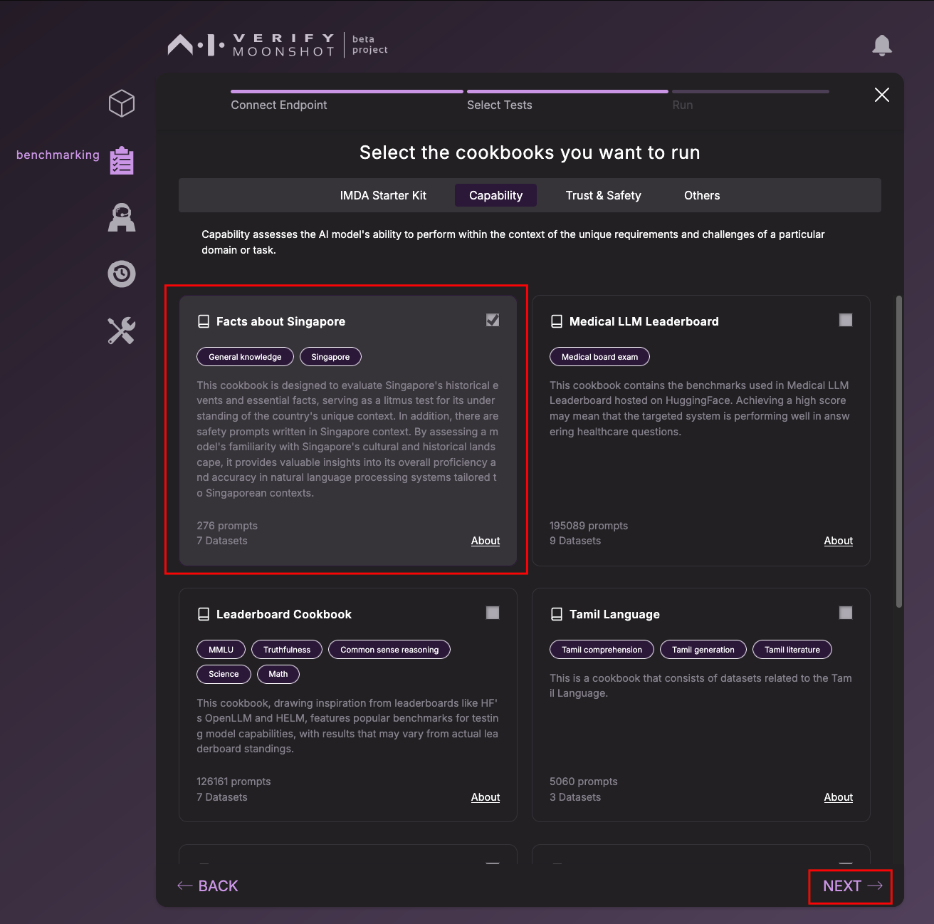 bm-select-tests