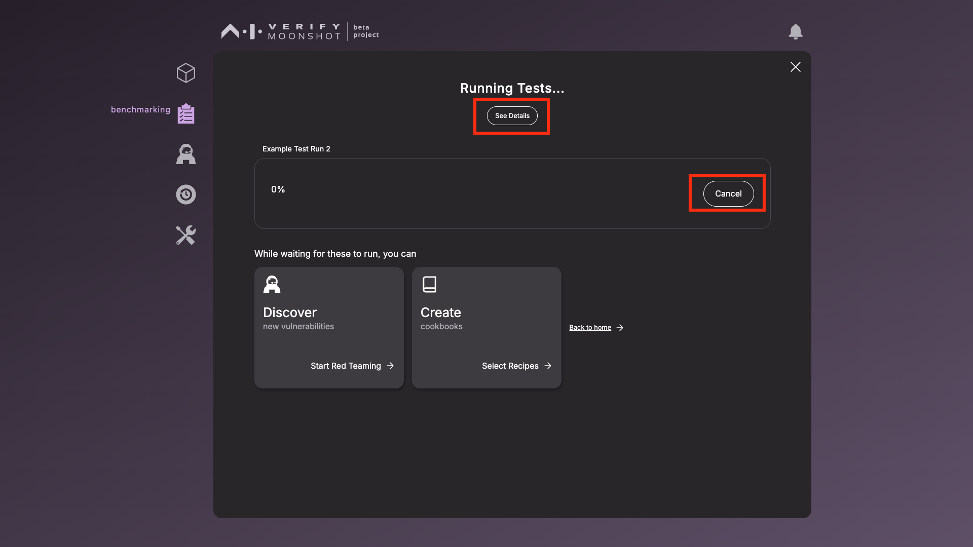 Progress of Benchmark
