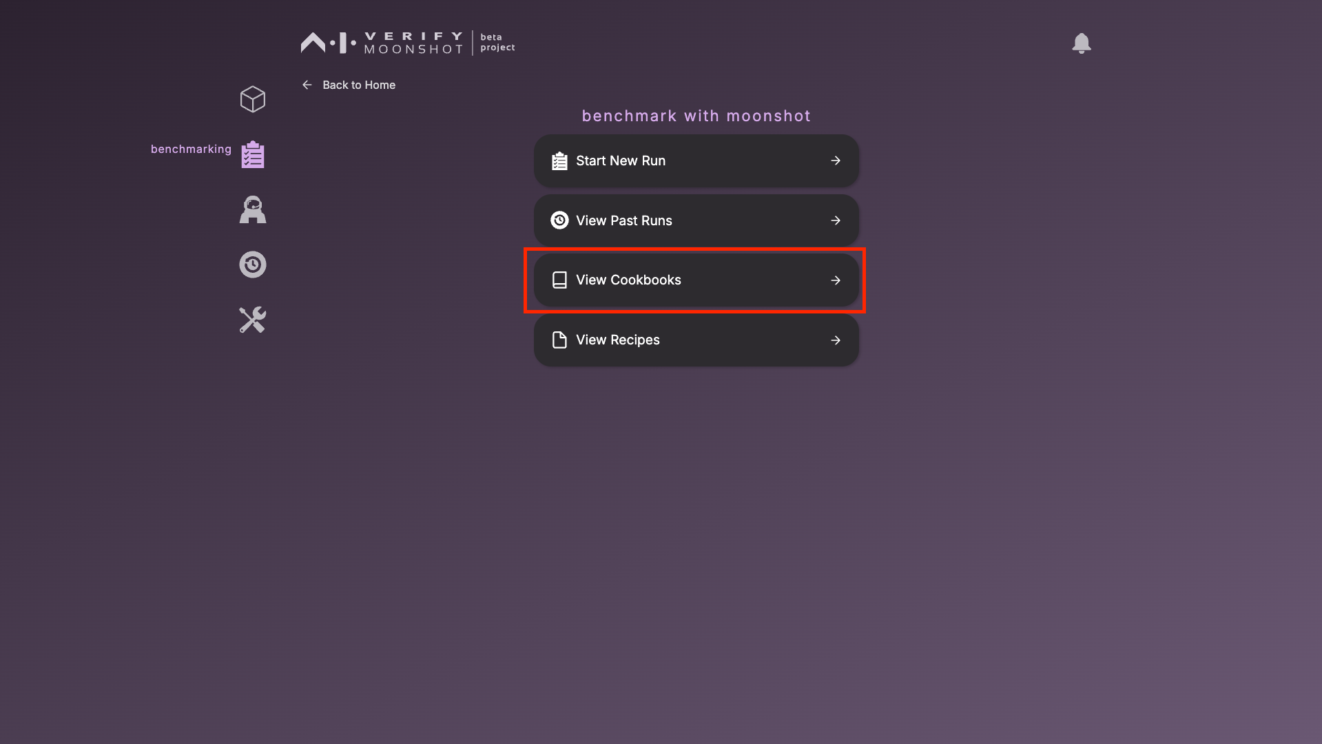 Options for Benchmarking