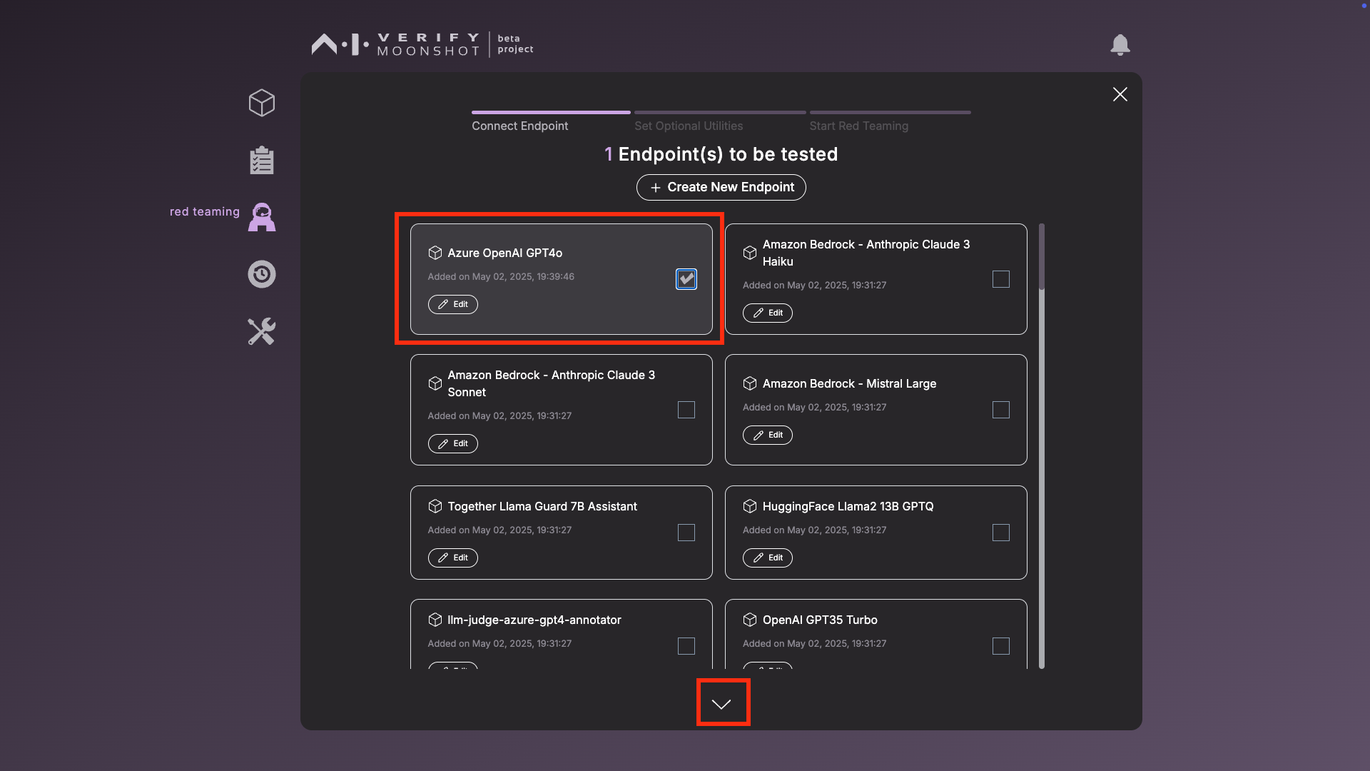 Choose Endpoints